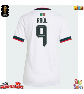 Mexico Raul Jimenez #9 Replica Away Stadium Shirt for Women World Cup 2026 Short Sleeve